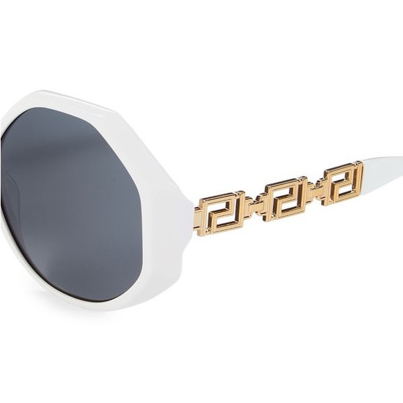 Versace Women's Black and White Sunglasses 💯 Authentic - Picture 5 of 7